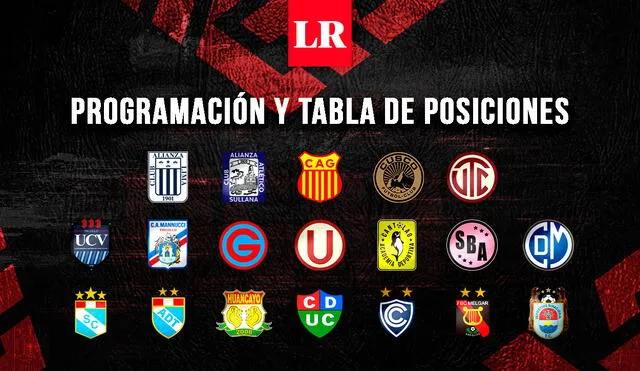 Liga 1, programación de la fecha 10 del Apertura. Foto: composición/La República