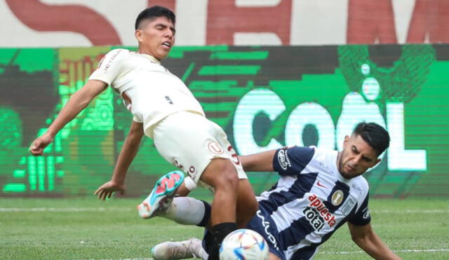 Piero Quispe y Zambrano se enfrentaron en el Monumental. Foto: Antonio Melgarejo/La República