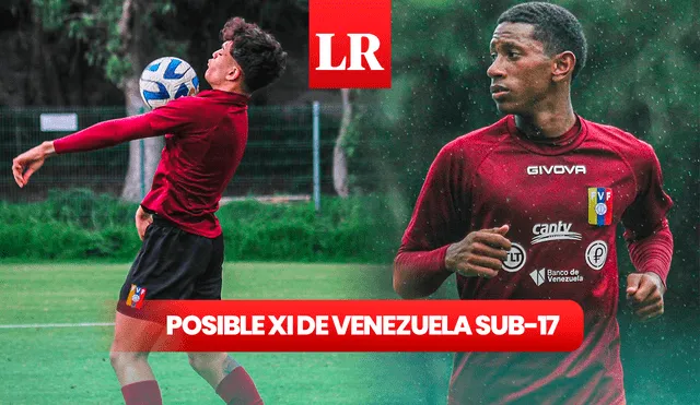 Revisa el posible 11 inicial de la Vinotinto en la quinta jornada por el Sudamericano Sub-17 EN VIVO. Foto: Composición LR/Twitter/juvenilesfvf