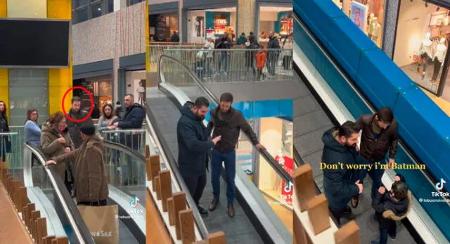 Familia ayuda a joven a bajar el ascensor eléctrico y el acto enternece en redes sociales. Foto: captura de TikTok/@lobuonoinside/