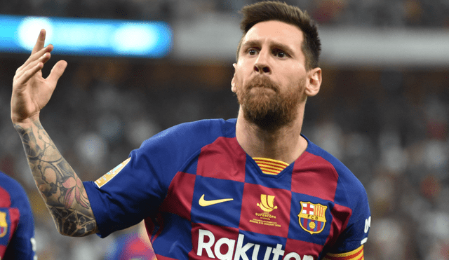 Messi ganó 4 Champions League con el cuadro catalán. Foto: AFP