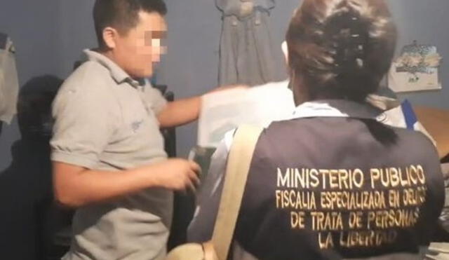 Sujeto fue llevado al penal de varones de Trujillo. Foto: Ministerio Público La Libertad