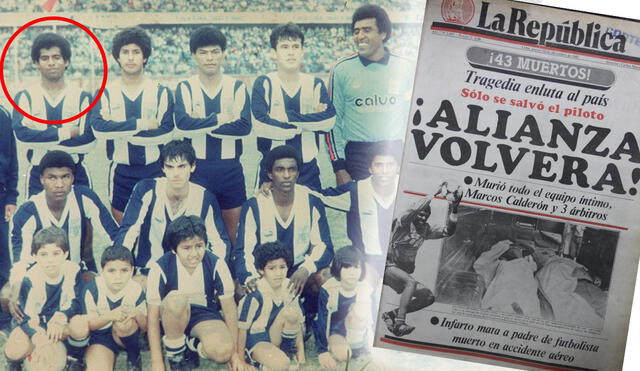 César Espino jugó en Alianza Lima de 1986 a 1988. Foto: composición-LR/GLR/GLR