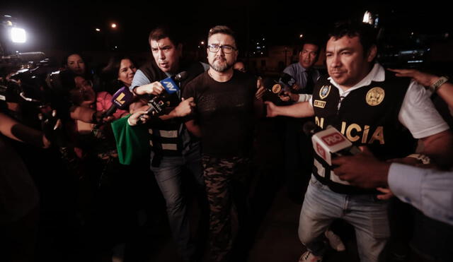 Geiner Alvarado permanecerá en la carceleta del Ministerio Público.  Foto: Marco Cotrina/La República