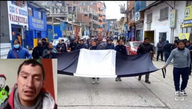 Población salió a marchar a las calles para pedir prisión para chofer. Foto: composición LR/captura de Revista Creser