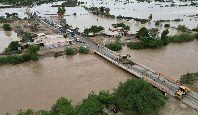 La Calzada solucionaría las inundaciones ocasionadas por desbordes del río La Leche. Foto: Clinton Medina/ LA República