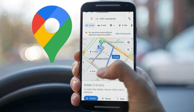 El servicio ofrece múltiples opciones de navegación. Foto: Maps
