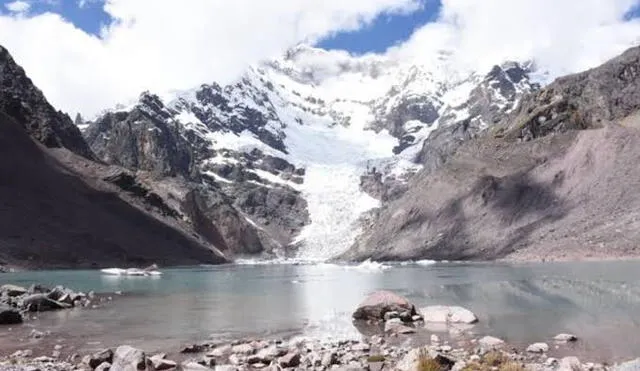 Riesgo. Informe señala que laguna de Upisqocha podría desbordarse por aumento de embalse. Foto: La República.