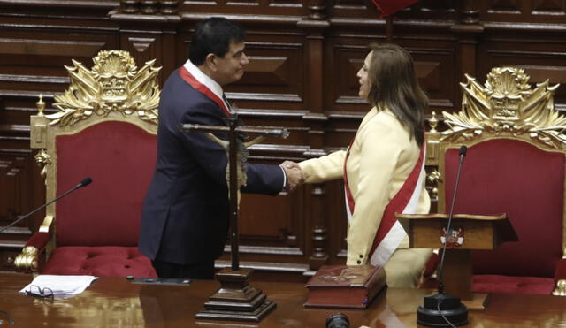 El Legislativo le otorgó la investidura al gabinete Otárola. Para entonces, ya se registraban pérdidas humanas en regiones del país. Foto: Antonio Melgarejo/La República