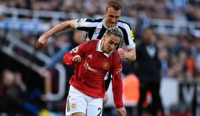 Manchester United y Newcastle empatan en puntaje. Foto: Twitter Diablos rojos es