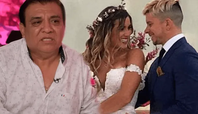 Manolo Rojas hablo sobre el matrimonio de Korina Rivadeneira y Mario Hart. Foto: composición LR/Youtube/Instagram