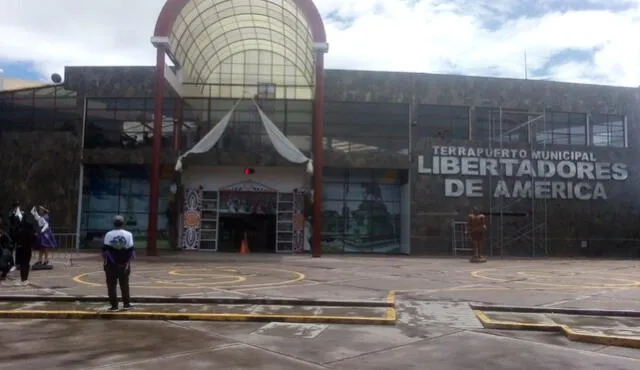 En este terminal se realizan los desembarques de los vehículos. Foto: Cortesía