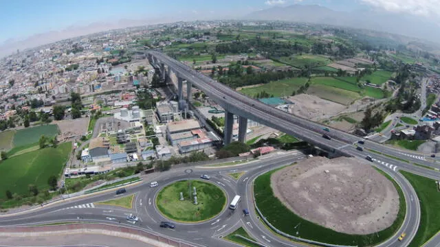 El Puente Chilina en  Arequipa se realizó mediante la modalidad OxI. Foto: ProInversión