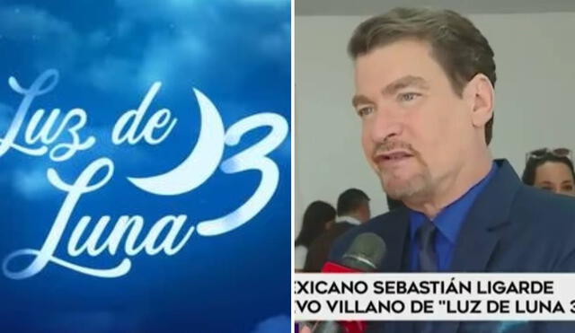 Sebastián Ligarde se une al elenco de "Luz de luna 3". Foto: captura de América TV - Video: América TV