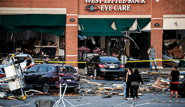 Se confirmaron muertes en una amplia franja de estados, con múltiples heridos reportados. Foto: AFP