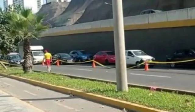 Policía de salvataje fallece en accidente de tránsito. Foto: captura de RPP.