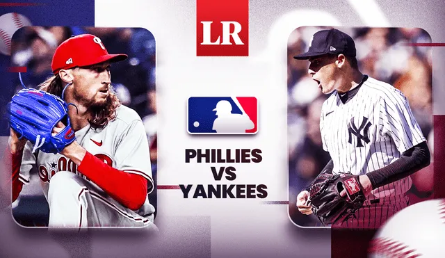 ¡Queremos béisbol! Revive las incidencias del Phillies vs. Yankees por un juego más de la MLB HOY EN VIVO a través de la señal de La República Deportes. Foto: composición LR/MLB/AFP