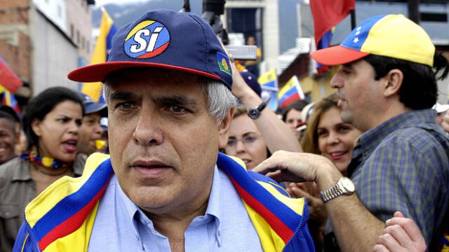 Enrique Mendoza, opositor chavista falleció esta madrugada en Caracas, Venezuela. Foto: Getty Images.