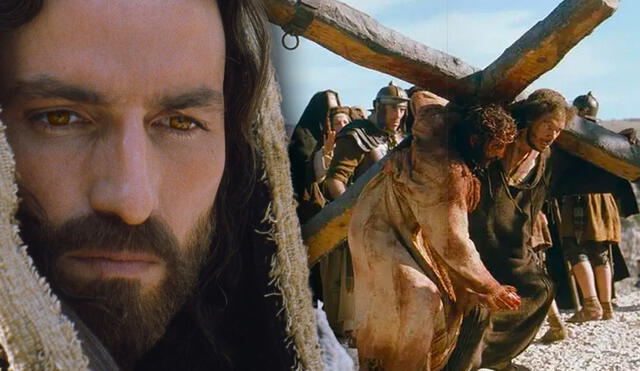 "La pasión de Cristo", protagonizada por Jim Caviezel, se estrenó en 2004. Foto: composición LR/Newmarket Films
