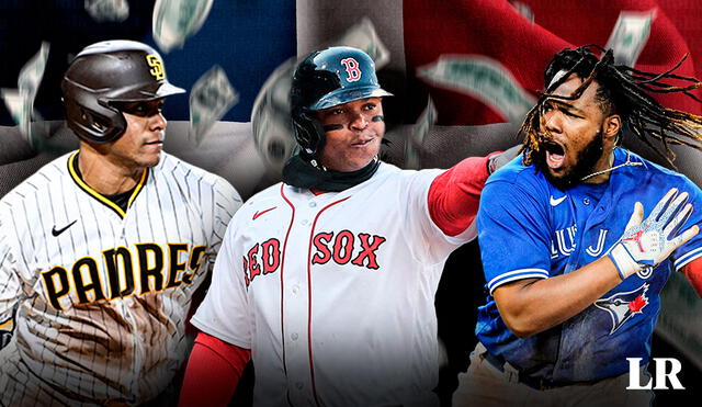Entérate cuánto ganan las estrellas dominicanas en MLB. Foto: composición de Jazmín Ceras / La República / AFP