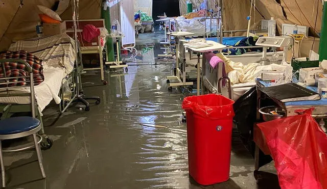 Áreas del hospital Santa Rosa se encuentran al borde del colapso. Foto: Reporter en Línea