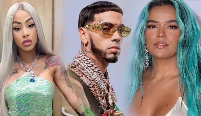 Anuel AA se sincera y confiesa que no abandonará a ninguna de sus hijas. Foto: composición LR/ Instagram/ Yailin/ Spotify/ El diario NY