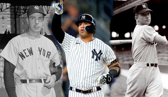 Gleyber Torres se ha convertido en titular indiscutible de los Yankees. Foto: composición LR / AFP / Baseball Hall of Fame / Baseball History Comes Alive