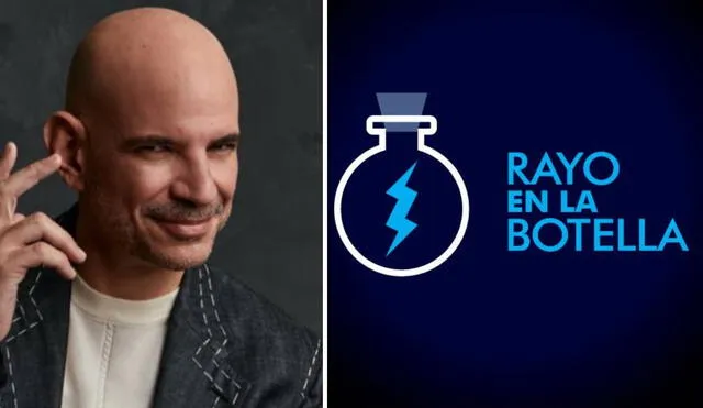 Ricardo Morán es el fundador de Rayo en la botella. Foto: Facebook