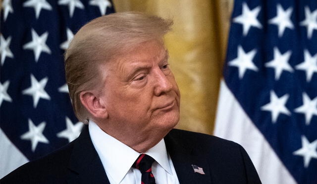 Donald Trump es el primer presidente de los Estados Unidos en ser acusado. Foto: AFP Donald Trump es el primer presidente de los Estados Unidos en ser acusado. Foto: AFP