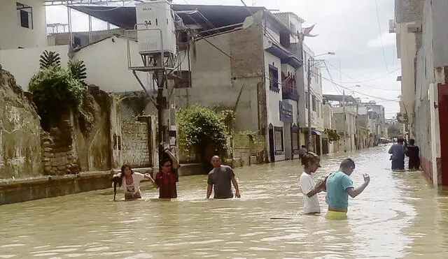 Afectaciones Las regiones de Piura, Tumbes y Lambayeque han sido las más afectadas por las fuertes precipitaciones. Foto: difusión