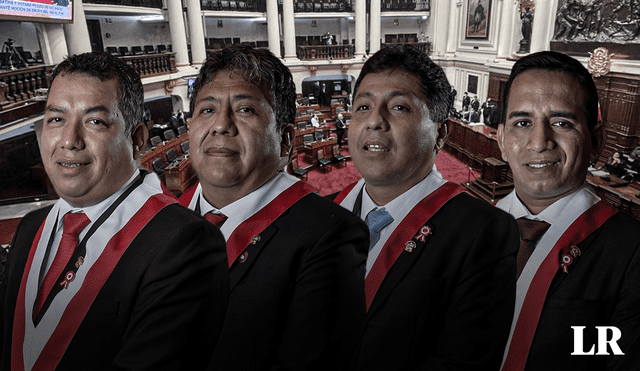 Al igual que ocurrió con Betssy Chávez, los cuatro integrantes de ‘Los Niños’ podrían ser retirados de sus cargos como congresistas. Foto: diseño de Alvaro Lozano / La República