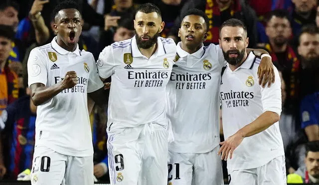 Los merengues sacaron un valioso triunfo ante Barcelona en el Camp Nou. Foto: EFE Los merengues sacaron un valioso triunfo ante Barcelona en el Camp Nou. Foto: EFE