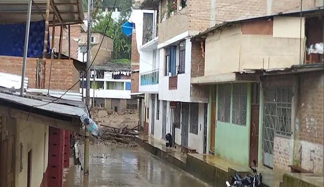 Reportan nuevos huaicos en Canchaque. Foto: captura de video El Observador Regional