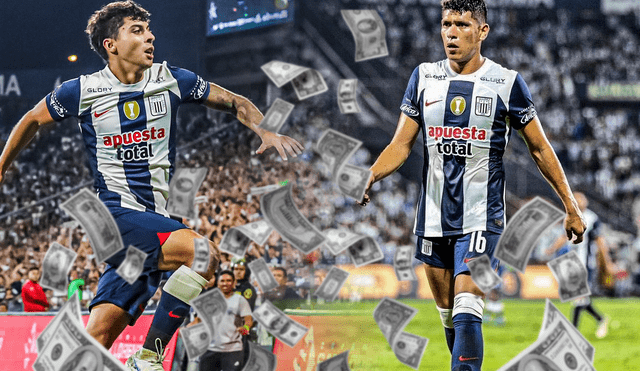 Franco Zanelatto y Jesús Castillo se integraron a Alianza Lima en el 2023. Foto: composición LR/Alianza Lima/Twitter