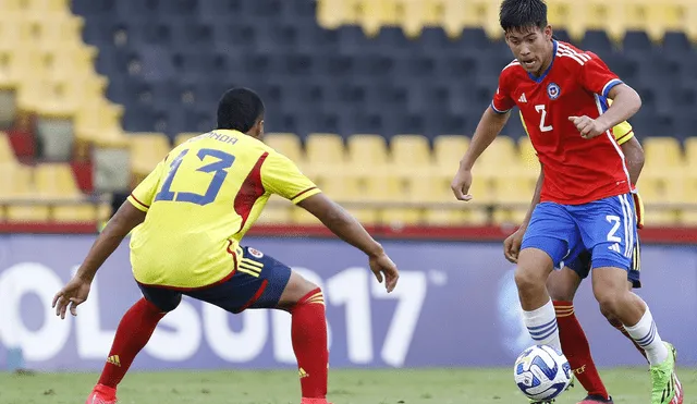 Chile alcanzó los 6 puntos en el grupo A del Sudamericano sub-17. Foto: Conmebol