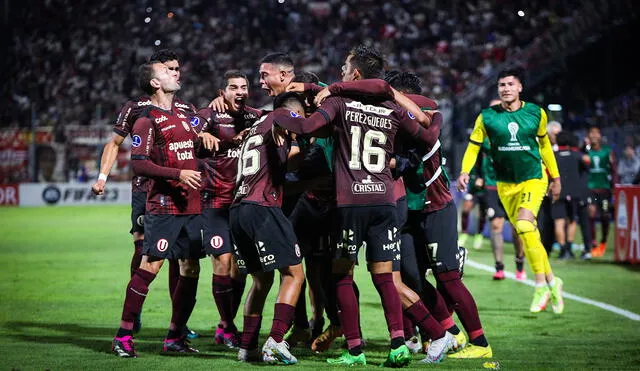 Copa Sudamericana. Universitario venció en Buenos Aires a Gimnasia con un tanto de Alex Succar desde los 12 pasos. Foto: Twitter/Universitario de Deportes