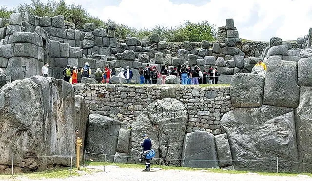 Parque arqueológico de Sacsayhuamán en Cusco. Foto: La República