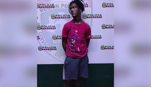 El sujeto extranjero fue identificado como José Girón y ya se encuentra detenido en la comisaría del distrito por cometer el crimen. Foto: captura/América TV