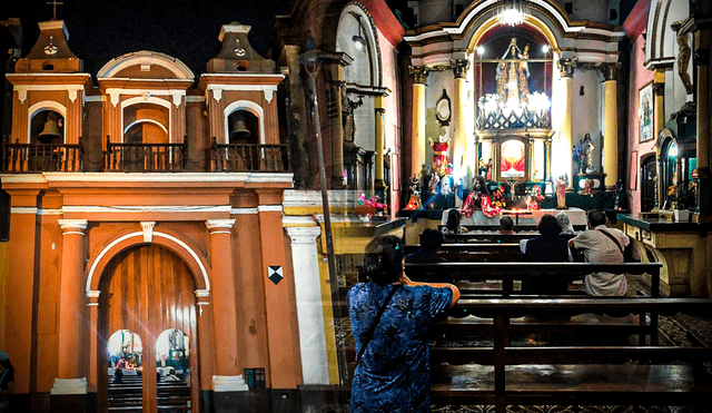 La Iglesia Nuestra Señora del Rosario tiene pocas imágenes católicas dentro suyo. Foto: composición LR/ Gerson Cardoso/ Fiorella Hokama - LR