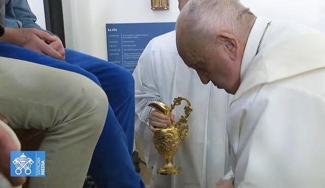 El sumo pontífice mostró una notoria mejoría tras pasar por un cuadro de bronquitis. Foto: @vaticannews_es/Twitter