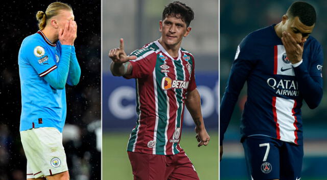 Germán Cano supera en goles a delanteros estrellas de Europa en lo que va del 2023. Foto: composición LR/EFE/Fluminense