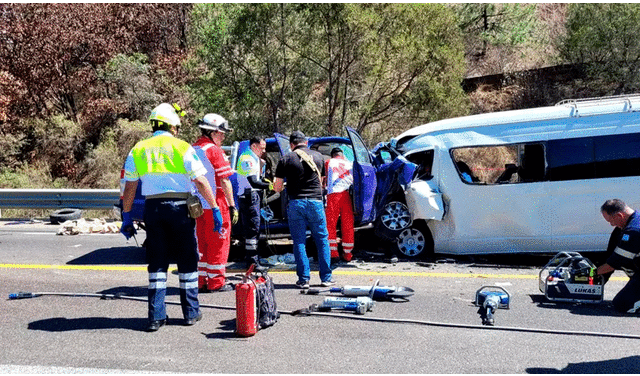 El lamentable caso ocurrió en la autopista Oaxaca-Nochixtlán, el último domingo 2 de abril. Foto: @jorgemoralesoax/Twitter