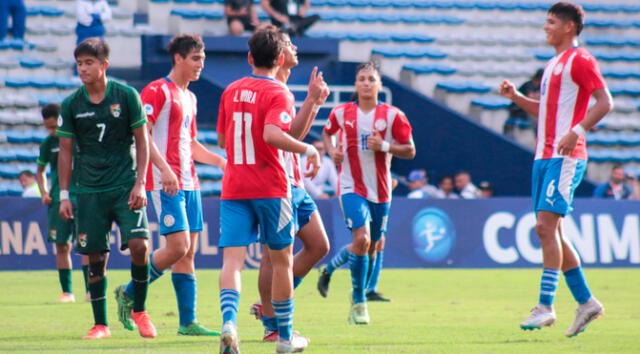 Paraguay es líder momentáneo de su grupo con 7 puntos tras esta victoria ante Bolivia. Foto: @Albirroja/Twitter