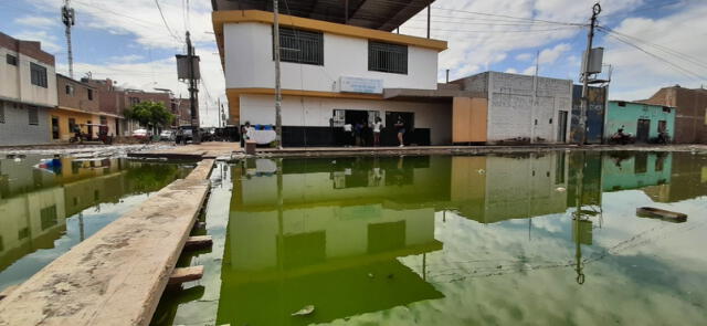 Defensoría del Pueblo constató el mal estado en que funcionan centros de salud tras recientes lluvias en Lambayeque. Foto: Carlos Vásquez