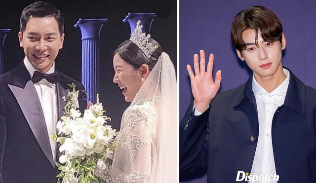 ¿Qué famosos estuvieron en la boda de Lee Seung Gi y Lee Da In? Foto: composición Naver/Dispatch