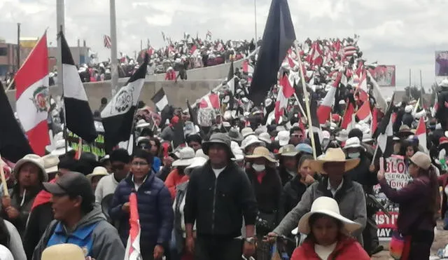 No cesarán. Protestas seguirán realizandose en Puno. Foto: La República