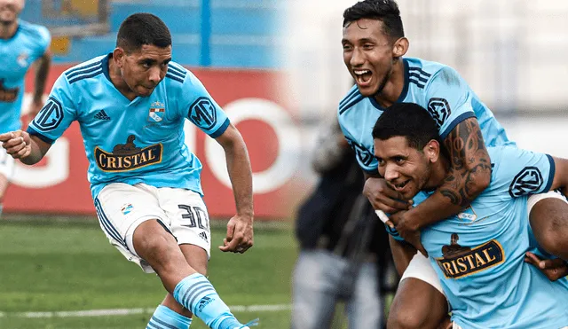 Cristian Palacios fue el máximo goleador de Sporting Cristal en la temporada 2019. Foto: composición LR/GLR/archivo