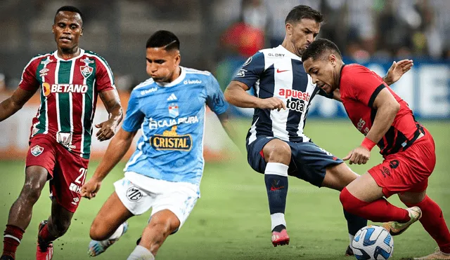 Sporting Cristal y Alianza Lima tienen rivales brasileños en sus grupos de Copa Libertadores. Foto: composición GLR / Conmebol