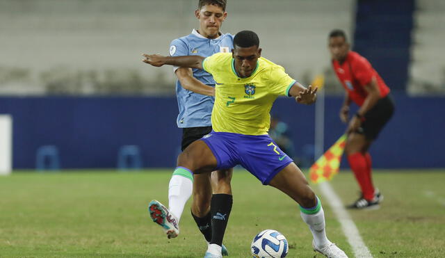 Brasil vs. Uruguay Sub-17: ambos países chocan por el grupo A. Foto: composición de Fabrizio Oviedo/La República