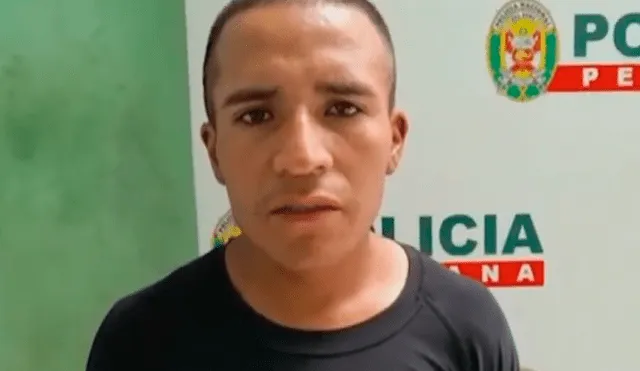 Hombre fue capturado en la Panamericana Norte. Foto y video: Latina Noticias